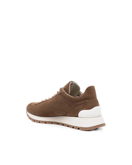 Brunello Cucinelli Brown Trainers