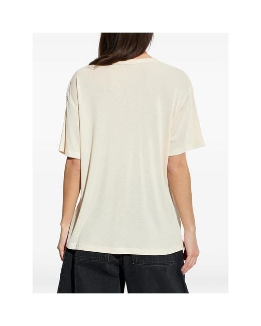 Studio Nicholson White Rond Short-Sleeve T-Shirt