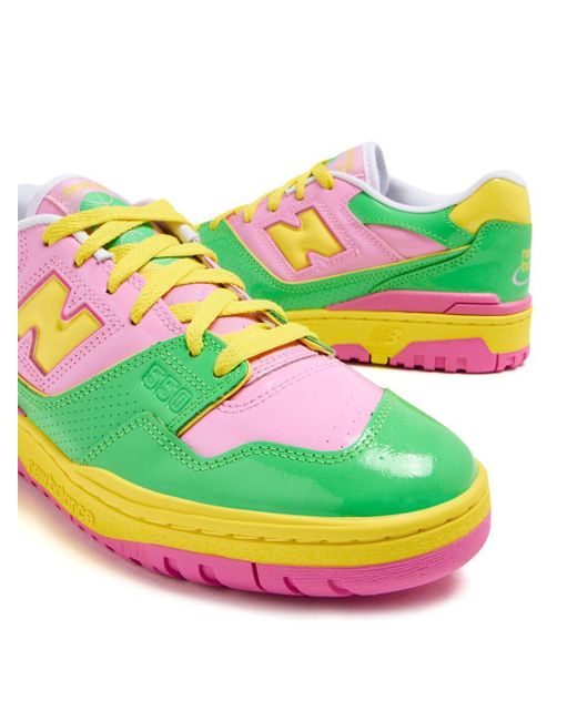 New Balance Green Y2K 550 Colour-Block Sneakers for men