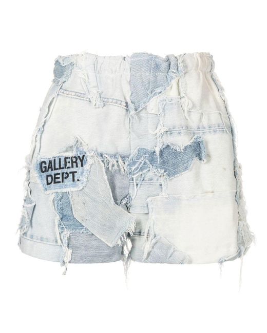 GALLERY DEPT. Blue Zuma Recycled Denim Shorts for men