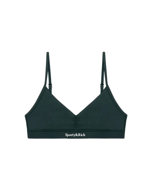 Sporty & Rich Green Sporty Forest Sports Bra