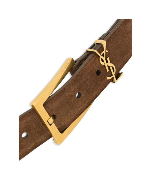Saint Laurent Brown Belts