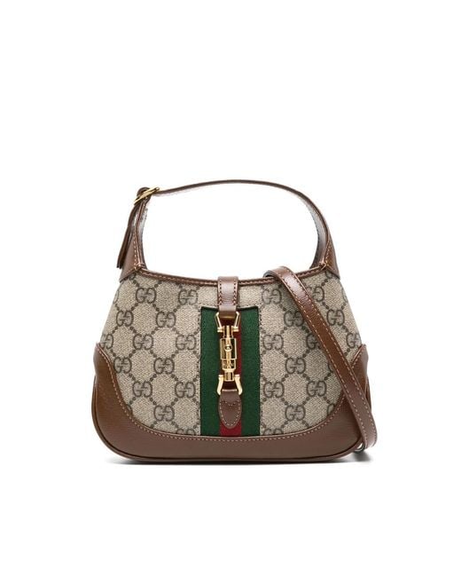 Gucci Brown Neutrals Shoulder Bags