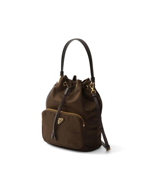 Prada Black Bucket Bags