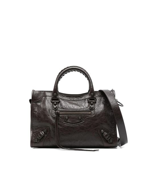 Balenciaga Black Small Le City Tote Bag