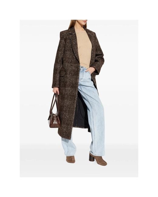 IRO Brown Iglia Bouclé Coat