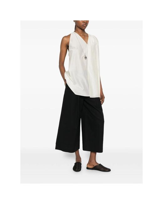 Viktoria Chan Black Memphis Cotton Trousers