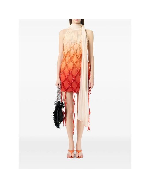 Blumarine Red Party Dresses