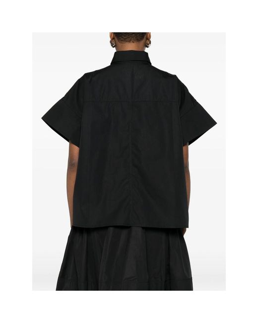 Co. Black Chest-Pocket Short-Sleeve Shirt
