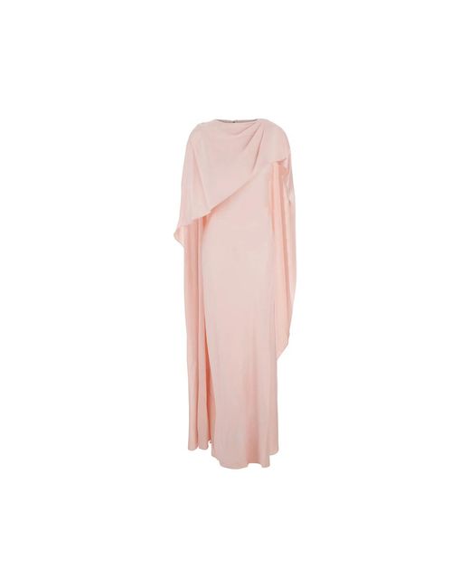 Jonathan Simkhai Pink Evening Dress Draped