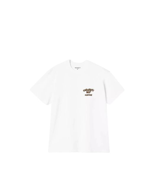 Carhartt White T-Shirt Graphic Print for men