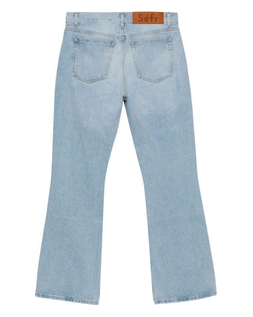 Séfr Blue Rider Cut High-Rise Bootcut Jeans for men