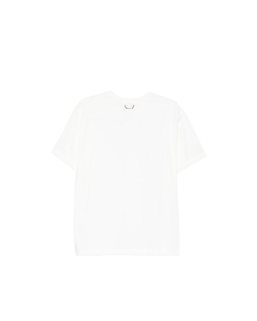 Adererror White Short-Sleeve T-Shirt for men