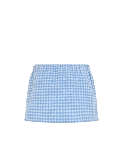 Miu Miu Blue Skirts