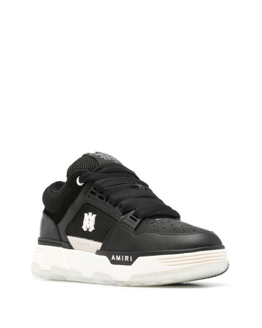 Amiri Black Ma-1 Low-Top Trainers for men