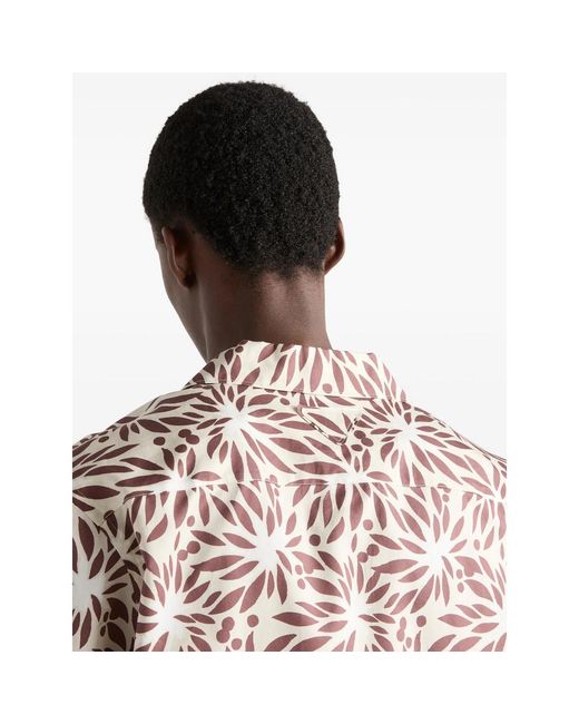 Prada Natural Neutrals Shirts for men