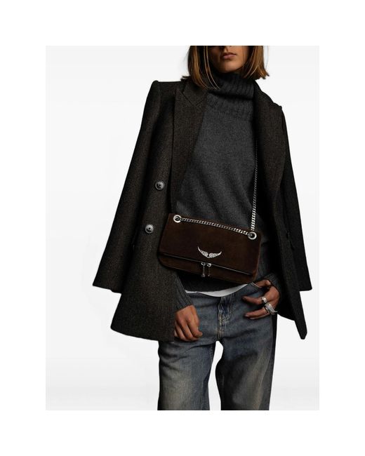 Zadig & Voltaire Black Rock Ii Shouder Bag