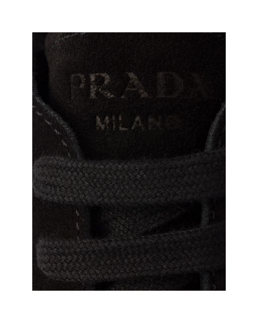 Prada Black Trainers for men
