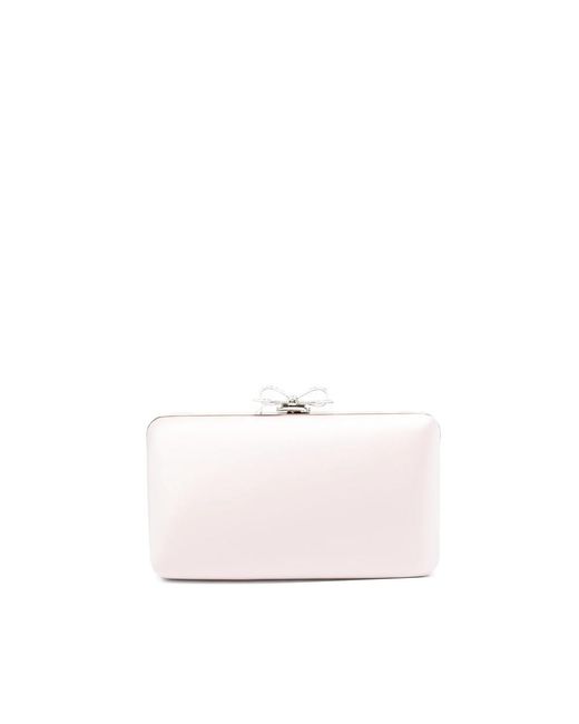 Self-Portrait Pink Clutch Bags