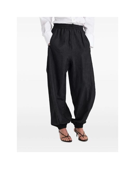 Rohe Blue Elasticated-Waistband Trousers