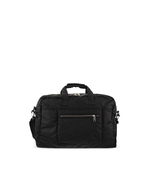 Carhartt Black Padded Nylon-Twill Holdall for men