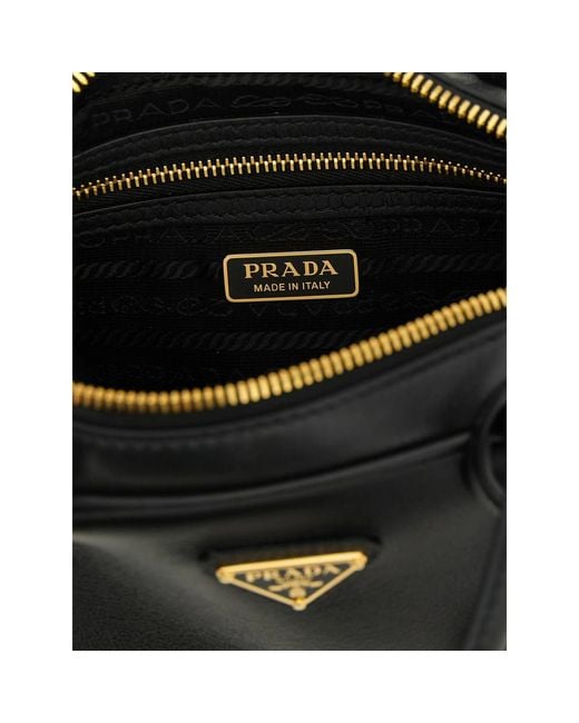 Prada Black Top-Handle Mini Bag