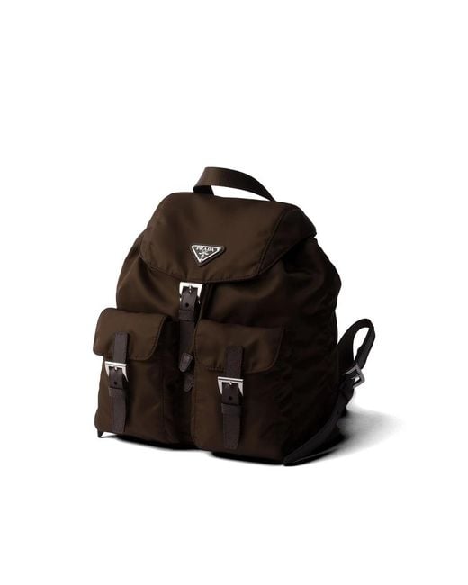 Prada Black Small Re-Nylon Backpack for men