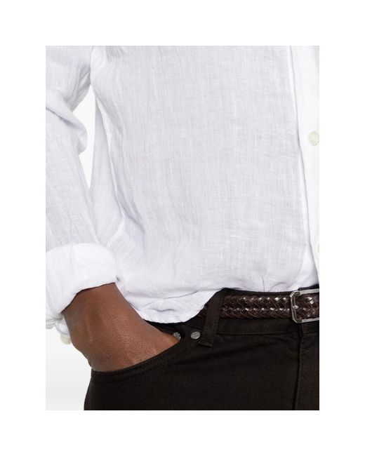 Altea White Long-Sleeve Shirt for men