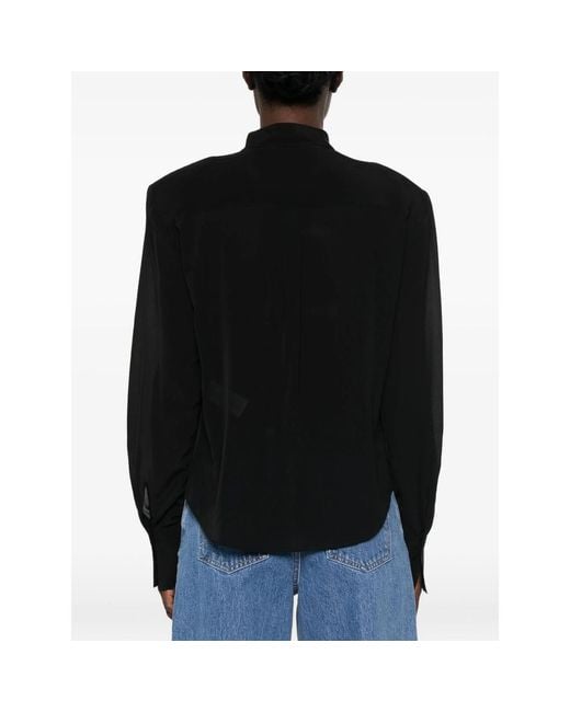 IRO Black Foxia Buttoned Shirt