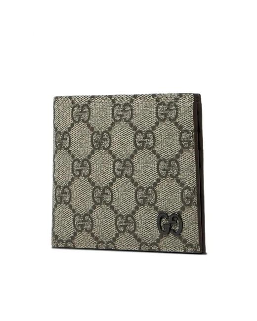 Gucci Green Gg Detailed Wallet for men