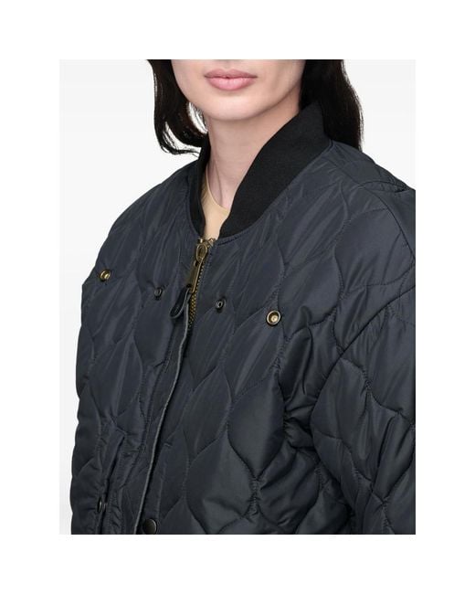 Maison Margiela Black Reversible Bomber Jacket