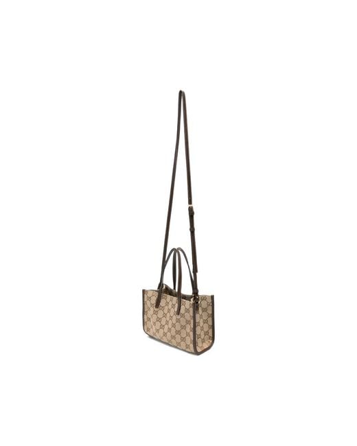 Gucci Black Gg Supreme Ophidia Tote Bag