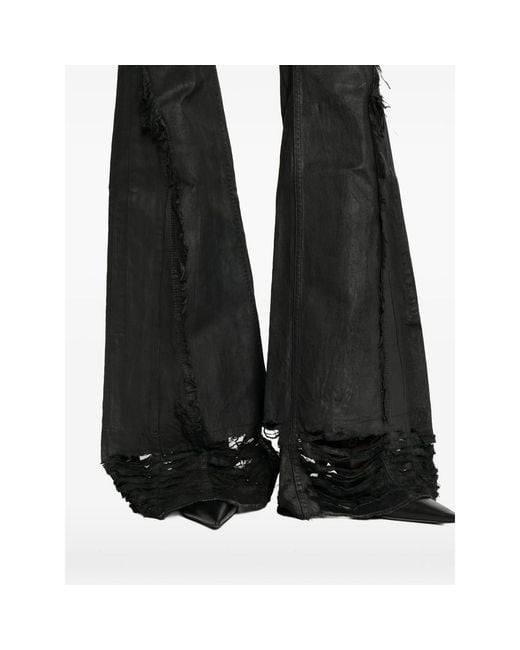 Rick Owens Black Drkshdw Denim