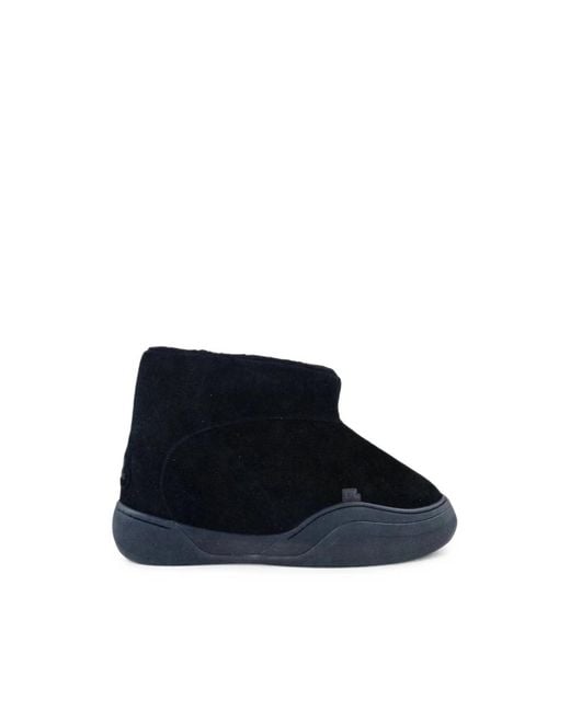 ERL Blue Vamp Shearling-Lined Boots for men