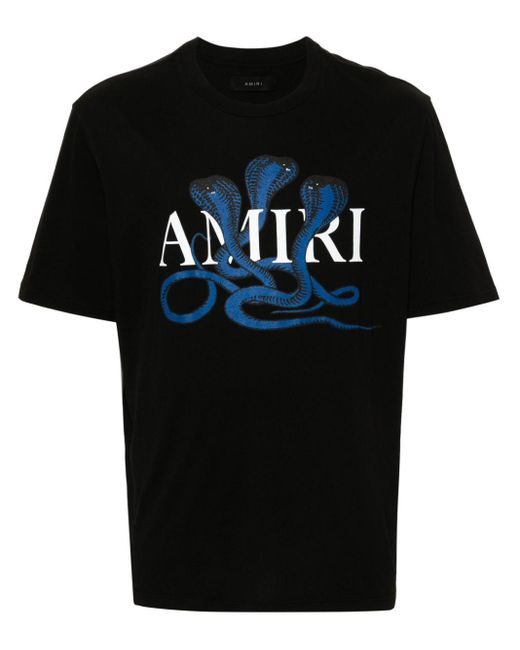 Amiri Black Poison Cotton T-Shirt for men