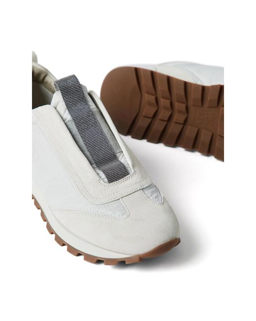 Brunello Cucinelli White Trainers