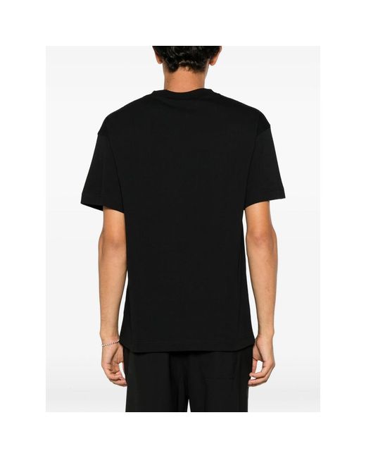 Palm Angels Black Pa Pool Graphic-Print T-Shirt for men