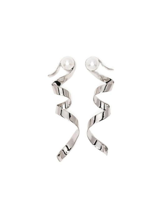 Dries Van Noten Metallic Jewellery Silver, White
