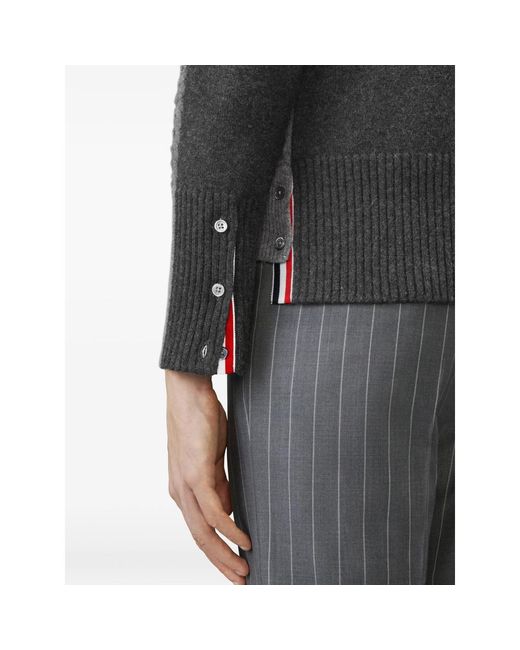 Thom Browne Gray Polo Shirts for men