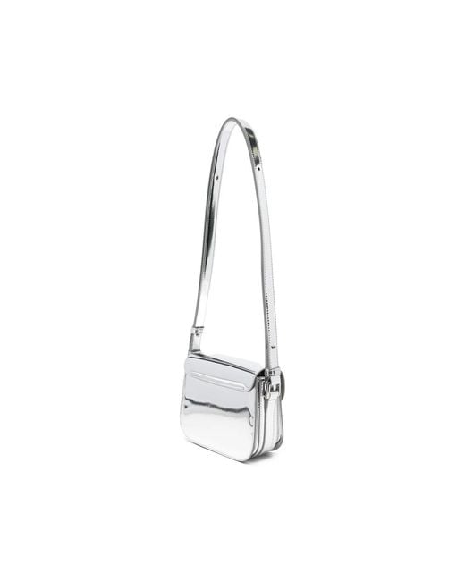 A.P.C. White Shoulder Bags