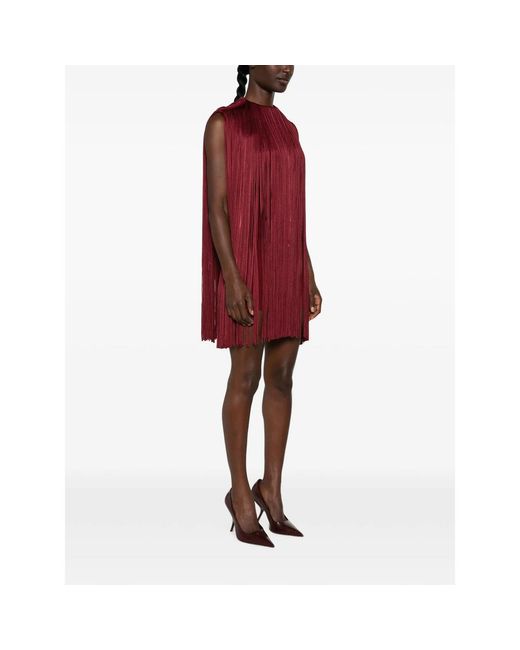 Cult Gaia Red Monica Mini Dress