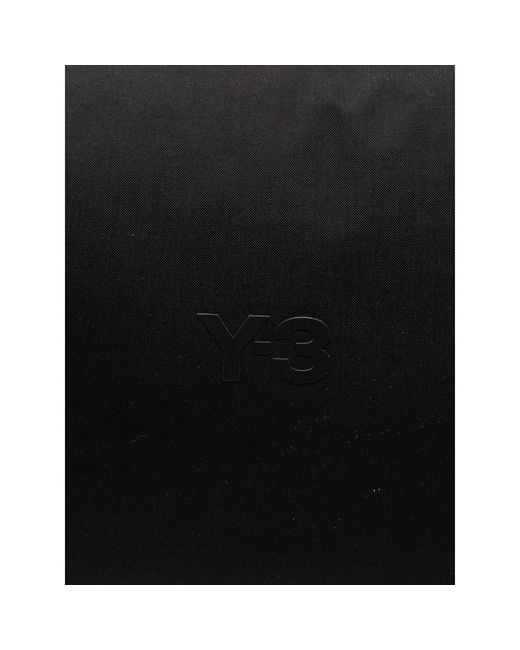 Y-3 Black Tote Bags for men