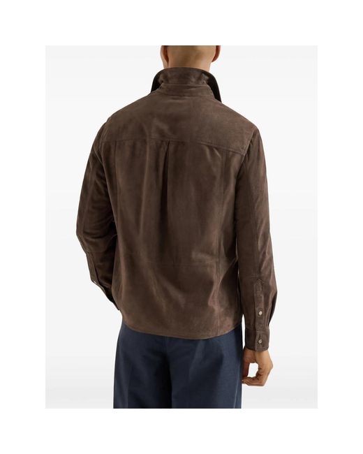 Brunello Cucinelli Brown Jackets for men