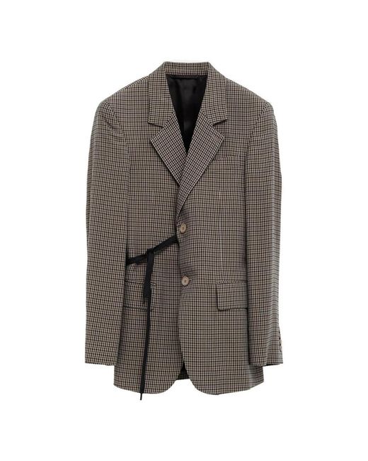 Balenciaga Brown Neutrals Jackets