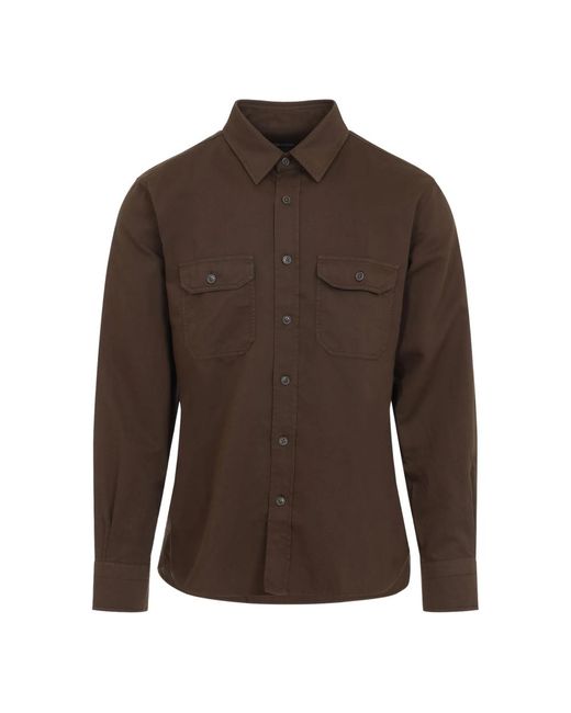 Tom Ford Brown Shirts for men