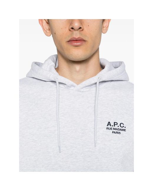 A.P.C. White Sweaters & Knitwear for men
