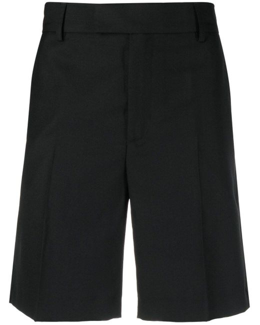 Séfr Black Sven Knee-Length Tailored Shorts for men