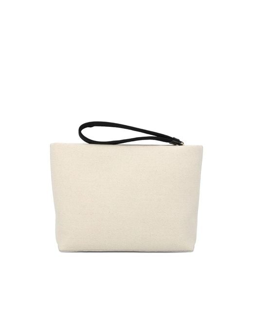 Givenchy White Neutrals Clutch Bags