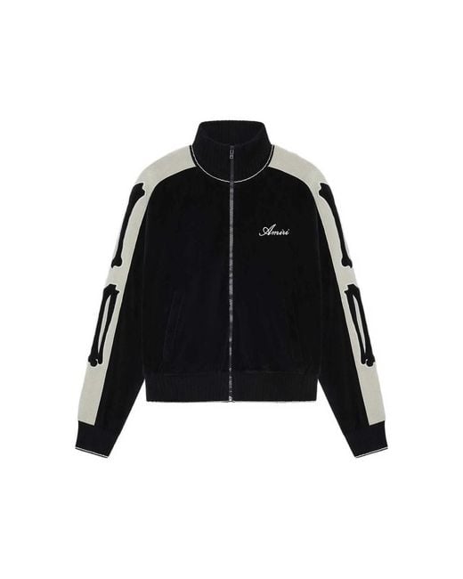 Amiri Black Bones Track Jacket for men