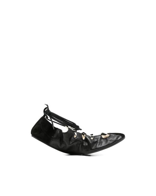 Alaïa Black Alaïa Ballet Flats